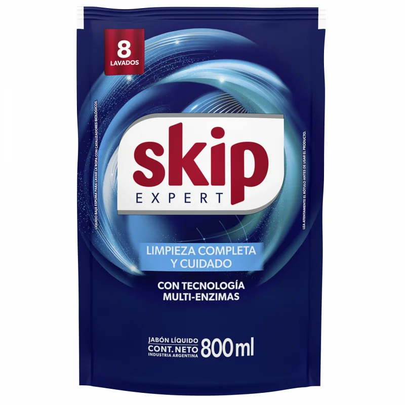 SKIP JABON LIQUIDO D/P 800ML BIO-ENEZIMAS