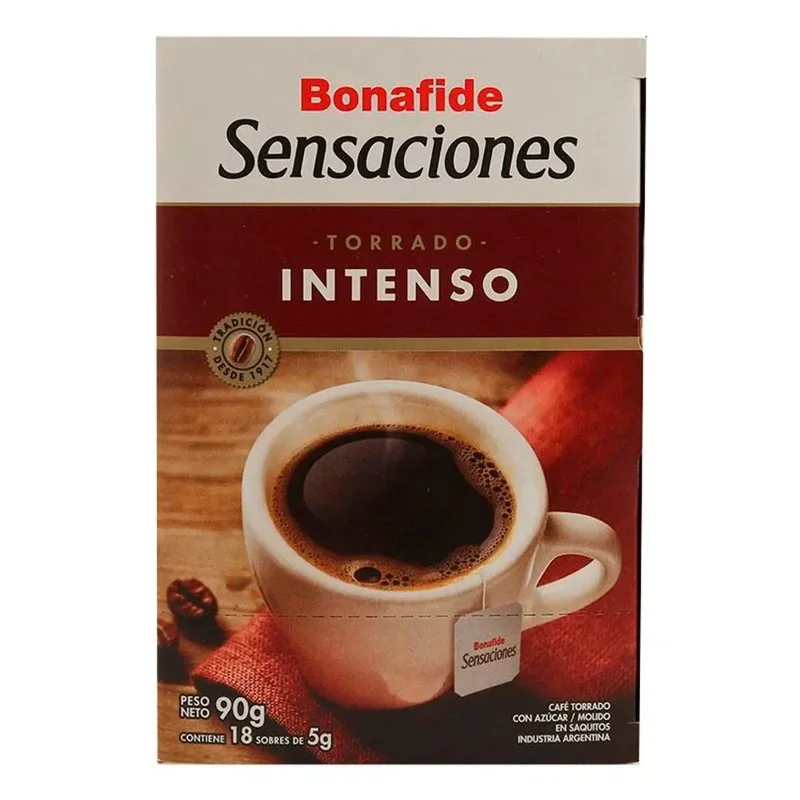 BONAFIDE CAFE SAQUITOS 18SAQ X 5G 90G