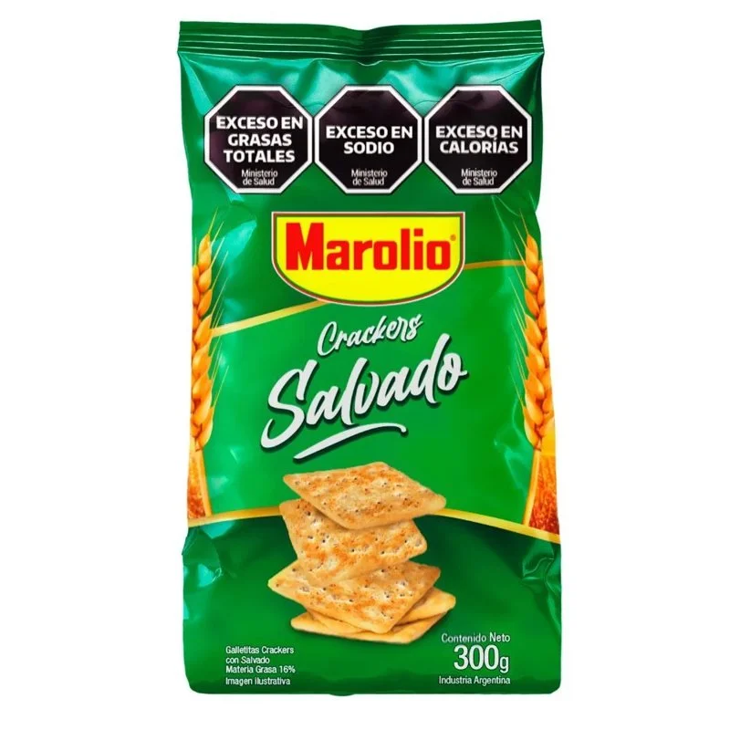 MAROLIO GALLETITAS CRACKERS 300G SALVADO