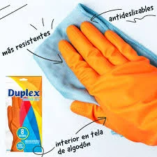 DUPLEX GUANTE DE LATEX 1PAR MEDIANO