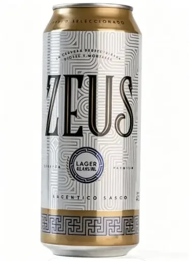 ZEUS CERVEZA LAGER 473ML