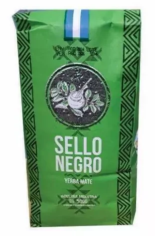 SELLO NEGRO YERBA MATE 500G