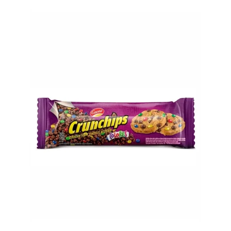 GAONA CRUNCHIPS GALLETITAS 132G CLORES