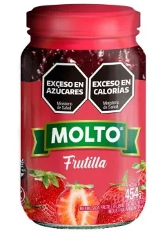 MOLTO MERMELADA FRASCO 454G FRUTILLA